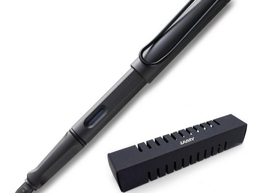 Ручка перьевая Lamy 017 Safari Умбра цвет чернил синий цвет корпуса темно-коричневый (артикул производителя 4000202)